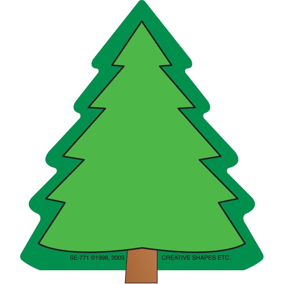 SE-0771 4.5 x 4 in. Mini Notepad, Fir Tree - 35 Sheets per Pack