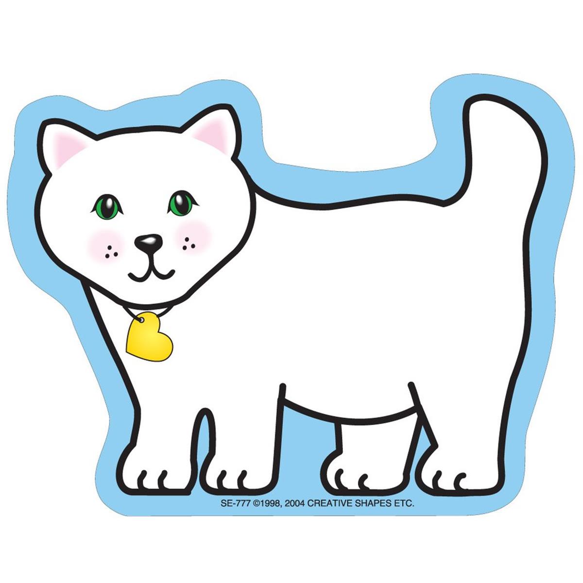 SE-0777 4.5 x 4 in. Mini Notepad, Kitten - 35 Sheets per Pack