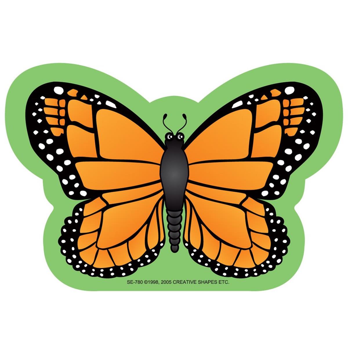SE-0780 4.5 x 4 in. Mini Notepad, Butterfly - 35 Sheets per Pack