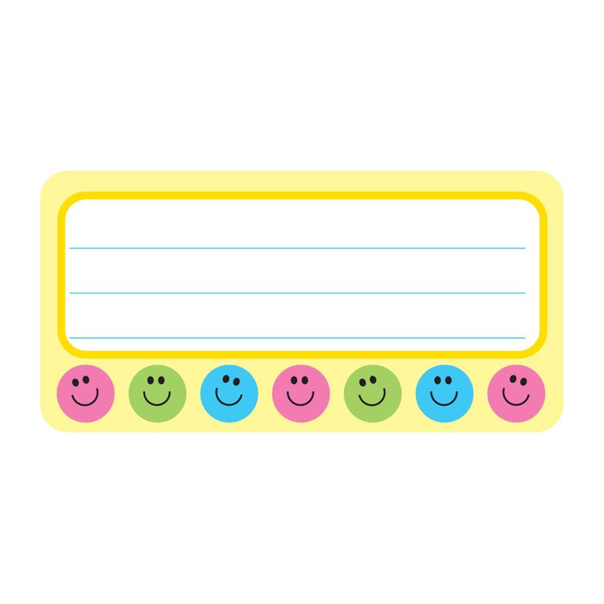 Picture of Creative Shapes Etc SE-0808 4.5 x 4 in. Smile Nametag - 36 Count