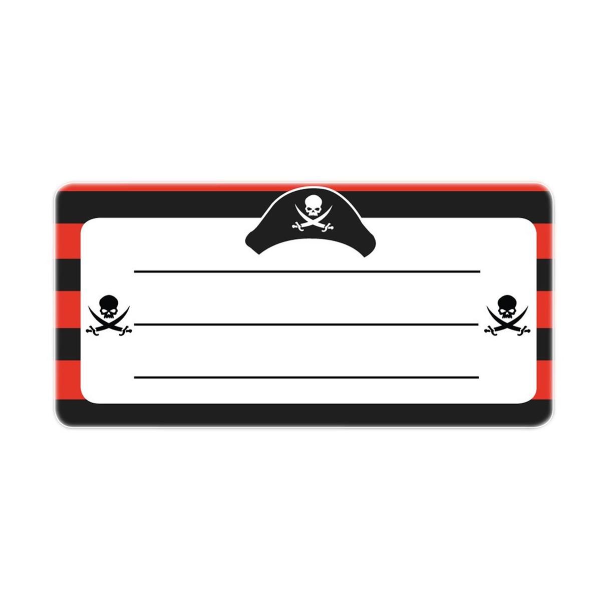 SE-0827 4.5 x 4 in. Ahoy Nametag - 36 Count