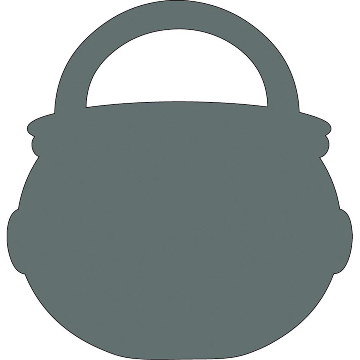 SE-0901 4.5 x 4 in. Small Single Color Sticky Shape Notepad, Kettle - 50 Sheets per Pack