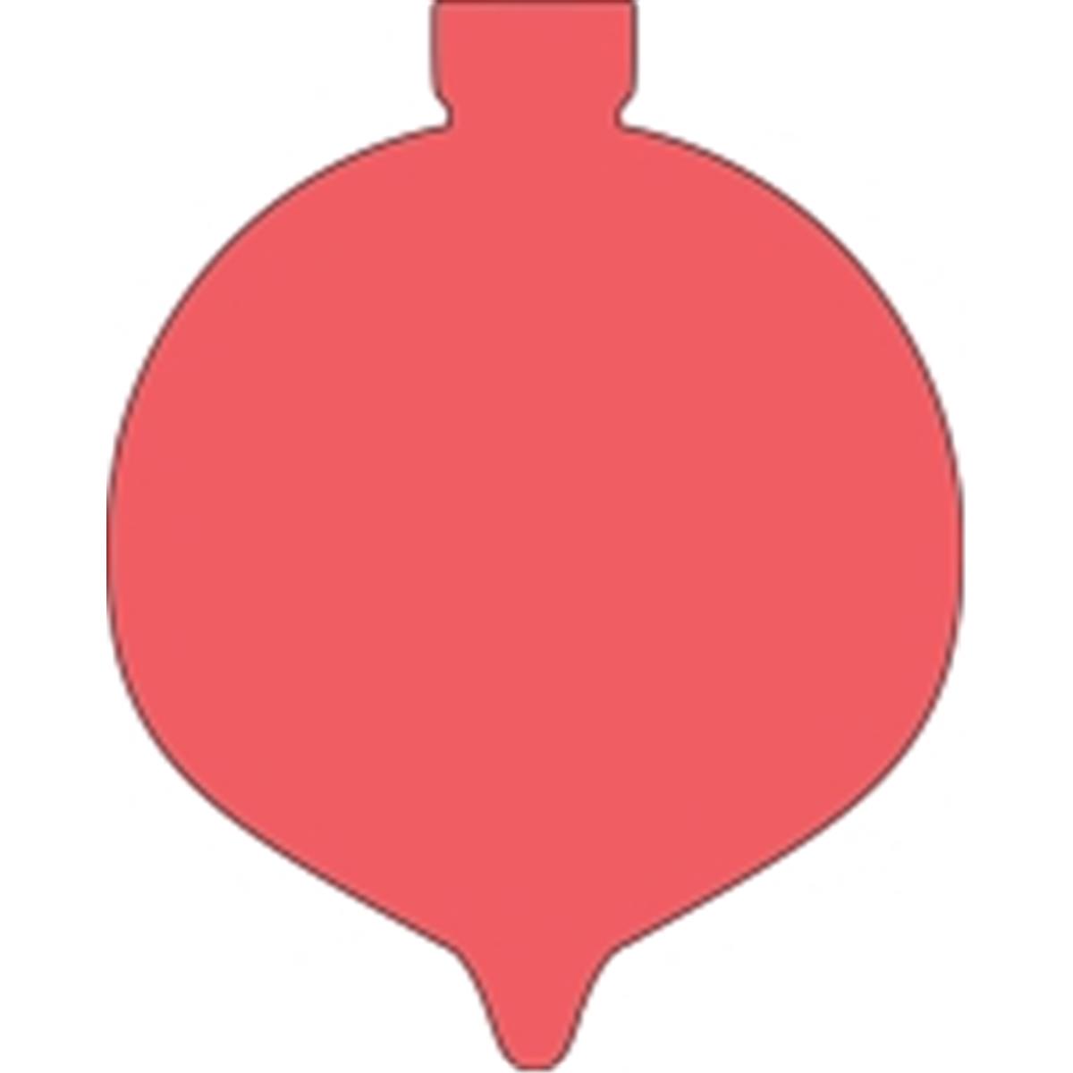 SE-0939 4.5 x 4 in. Small Single Color Sticky Shape Notepad, Ornament - 50 Sheets per Pack