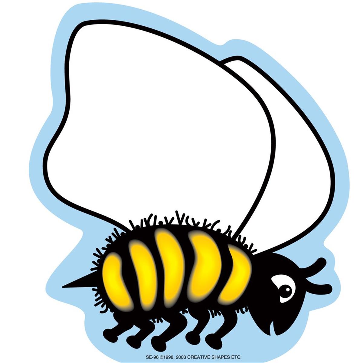 SE-0096 9 x 6 in. Large Notepad, Bee - 50 Sheets per Pack