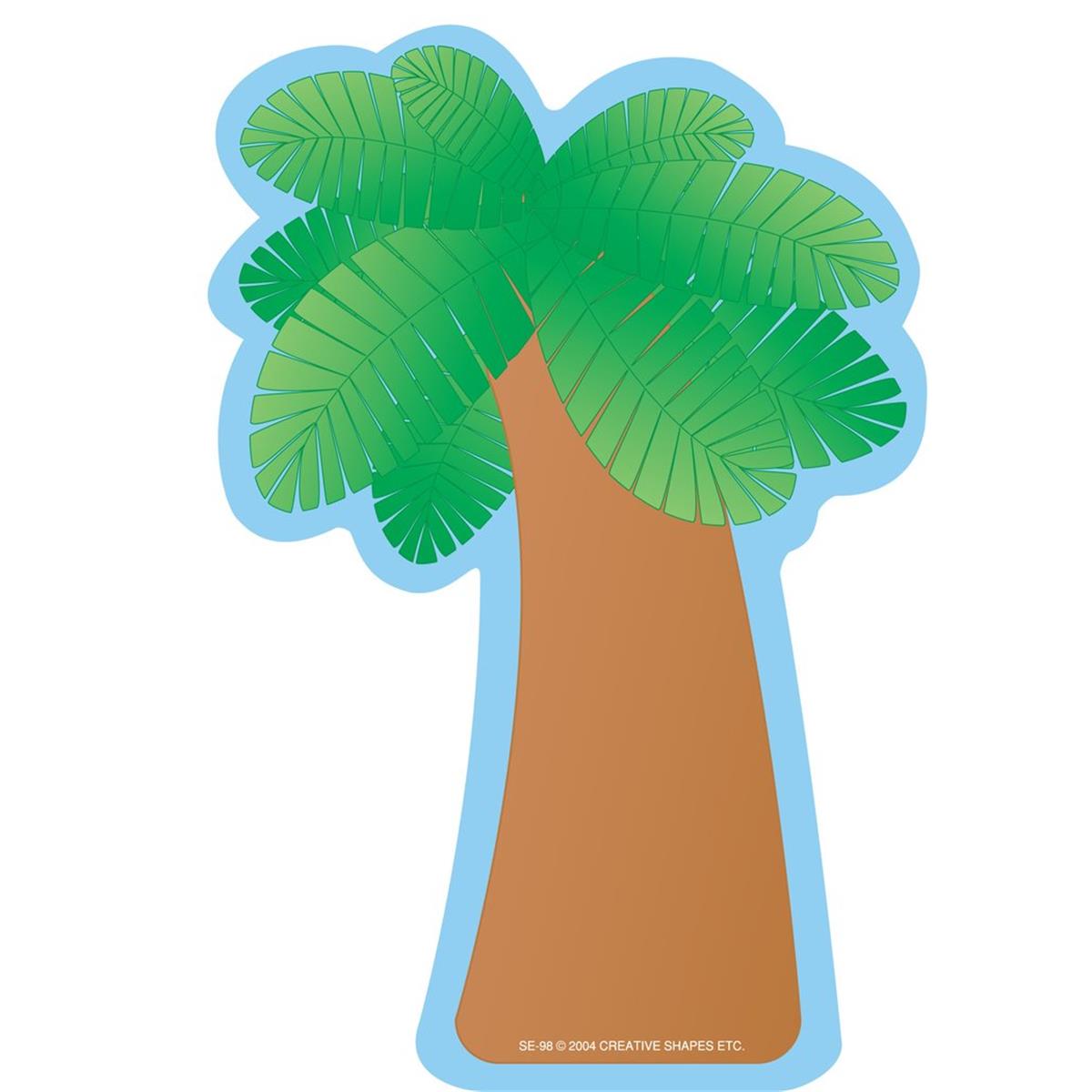 SE-0098 9 x 6 in. Large Notepad, Palm Tree - 50 Sheets per Pack