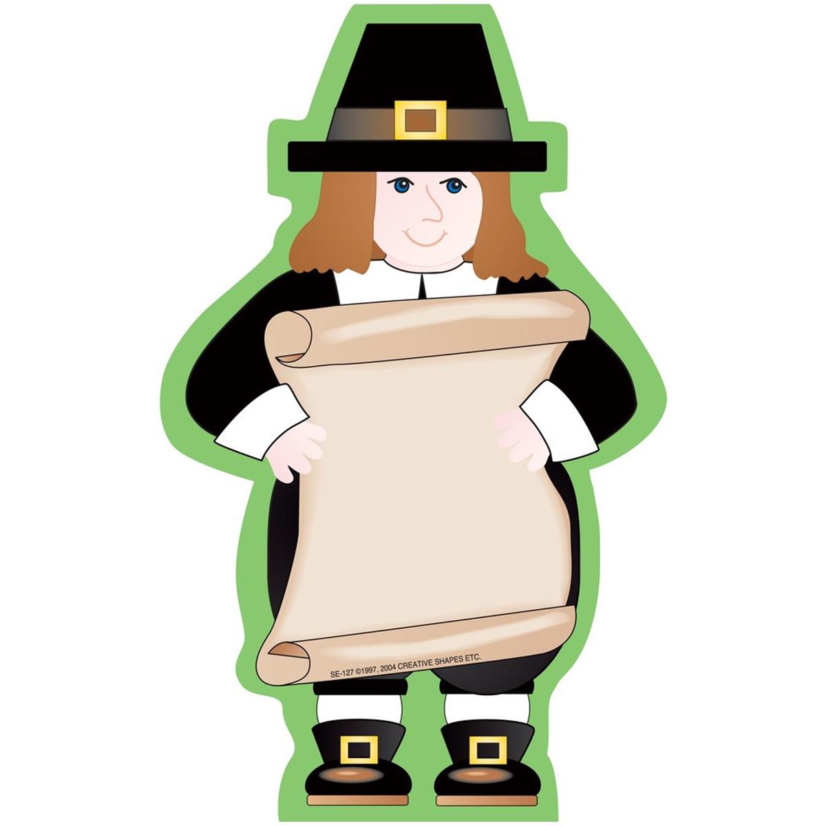 SE-0127 9 x 6 in. Large Notepad, Pilgrim Boy - 50 Sheets per Pack