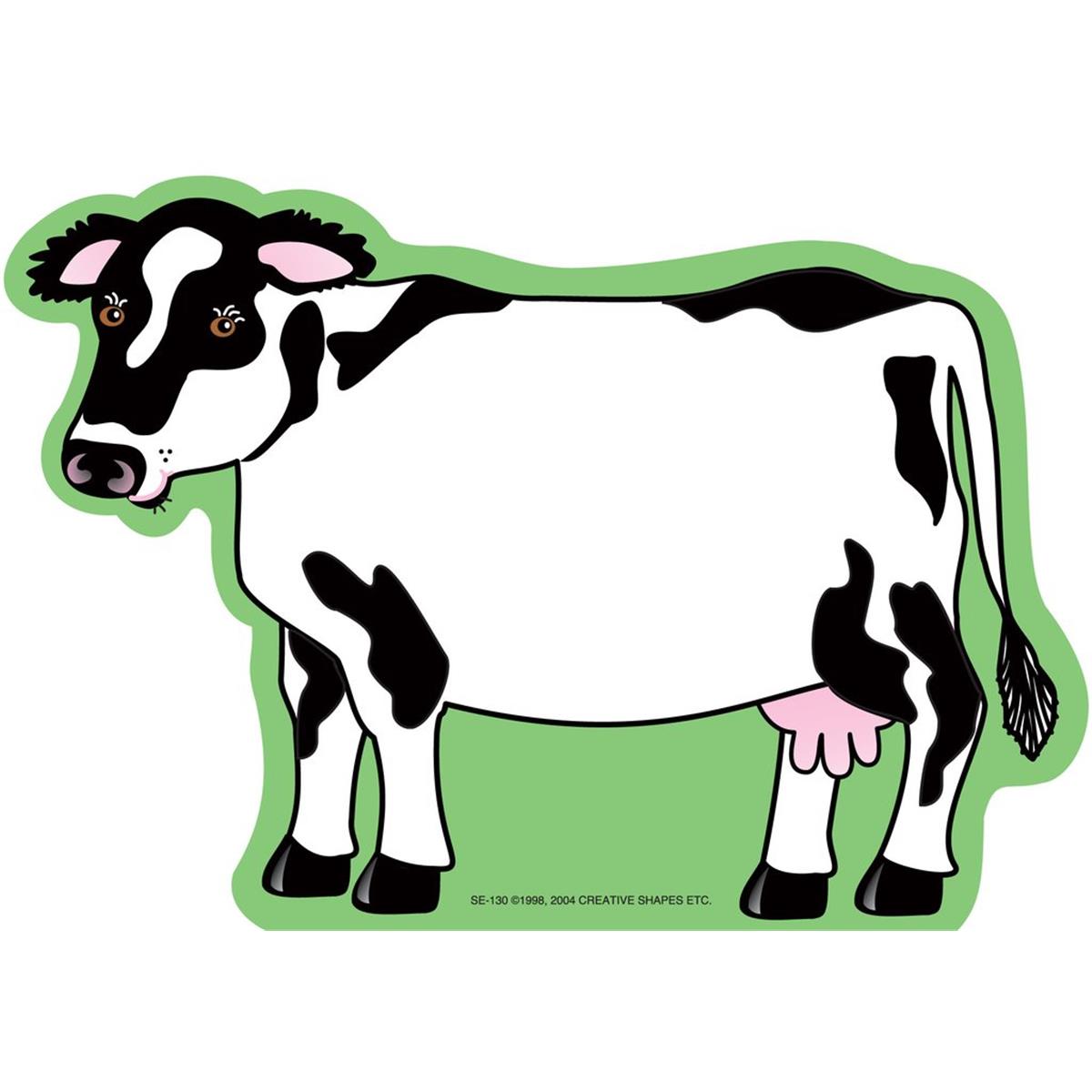 SE-0130 9 x 6 in. Large Notepad, Cow - 50 Sheets per Pack