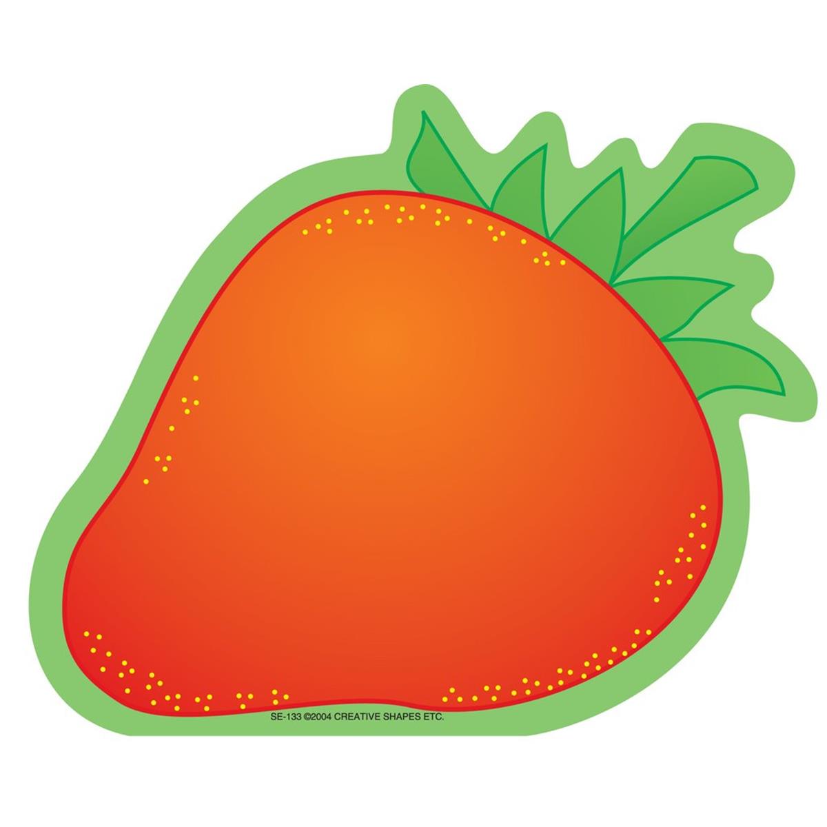 SE-0133 9 x 6 in. Large Notepad, Strawberry - 50 Sheets per Pack