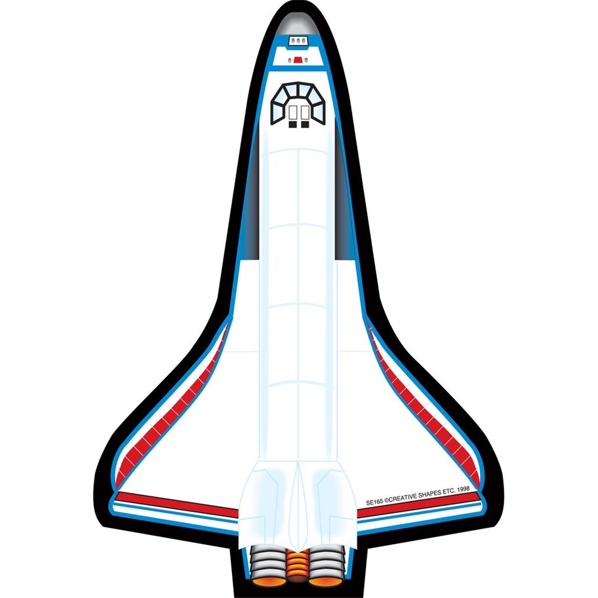 SE-0165 9 x 6 in. Large Notepad, Space Shuttle - 50 Sheets per Pack