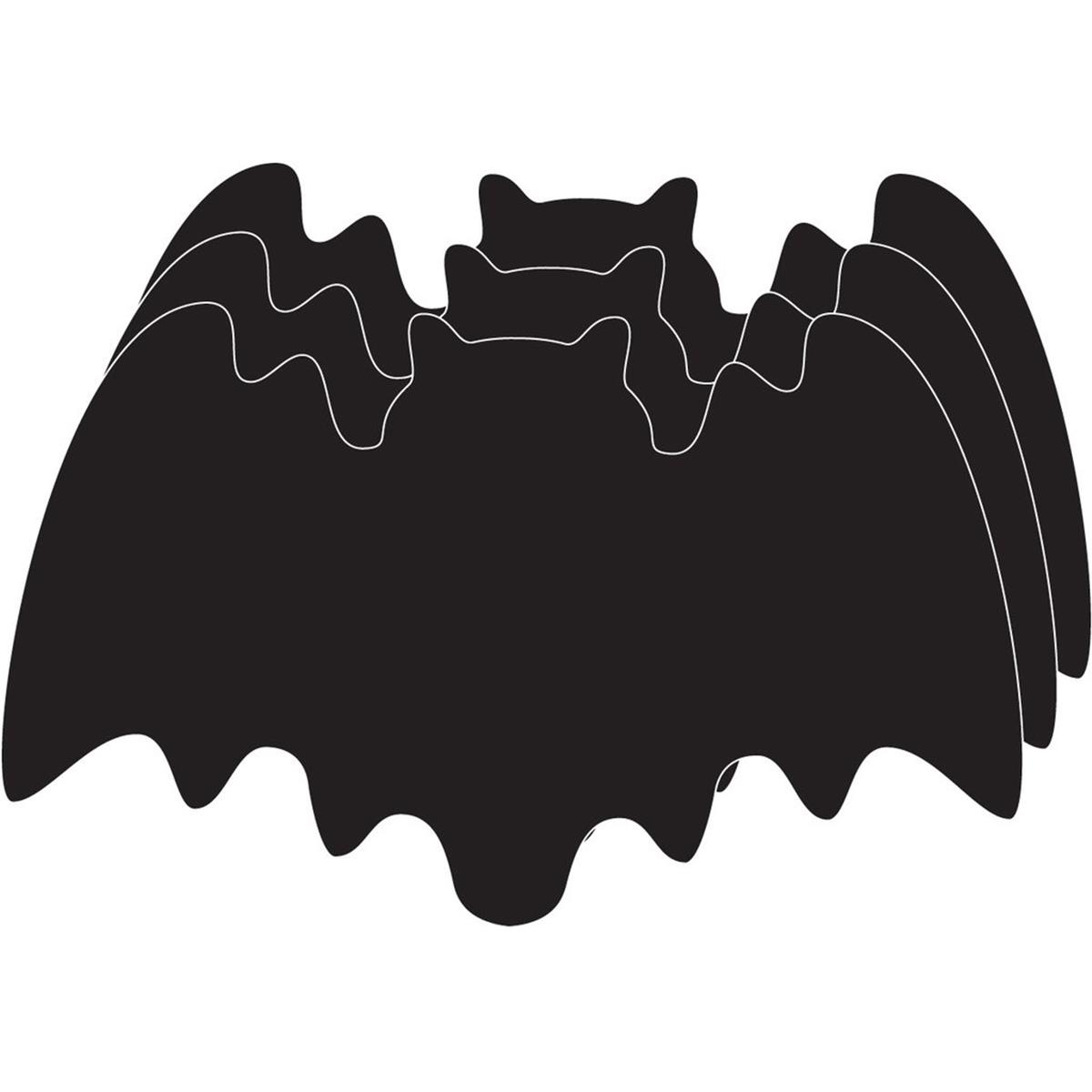 Picture of Creative Shapes Etc SE-0243 4.5 x 4 in. Small Single Color Creative Cut-Out&#44; Bat - 31 Sheets per Pack