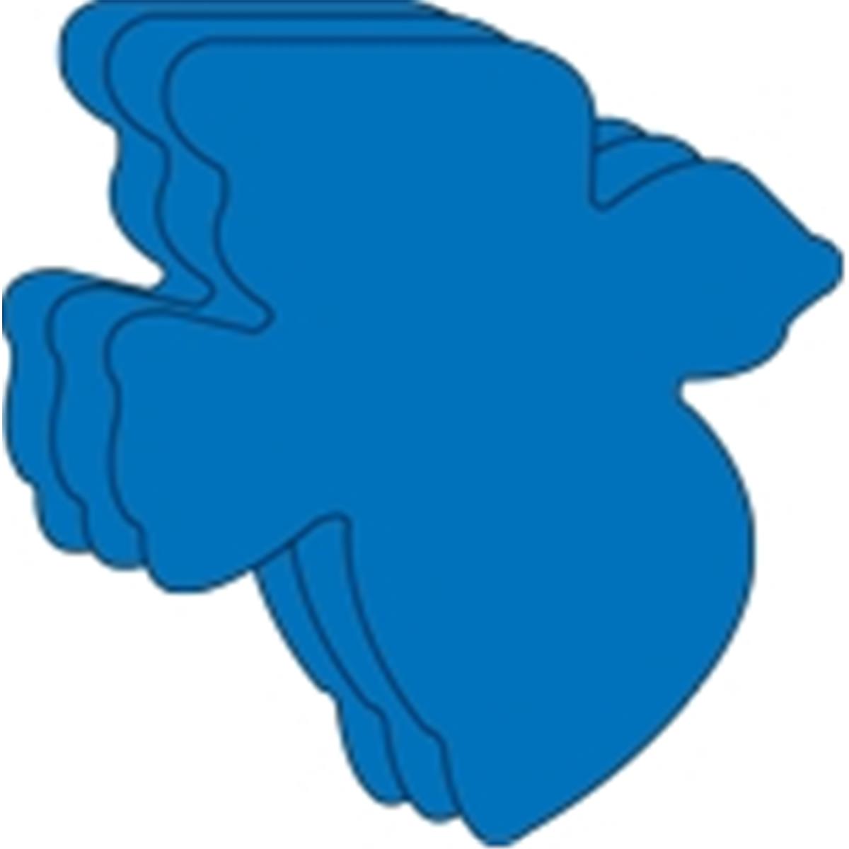 SE-0284 4.5 x 4 in. Small Single Color Creative Cut-Out, Bird - 31 Sheets per Pack