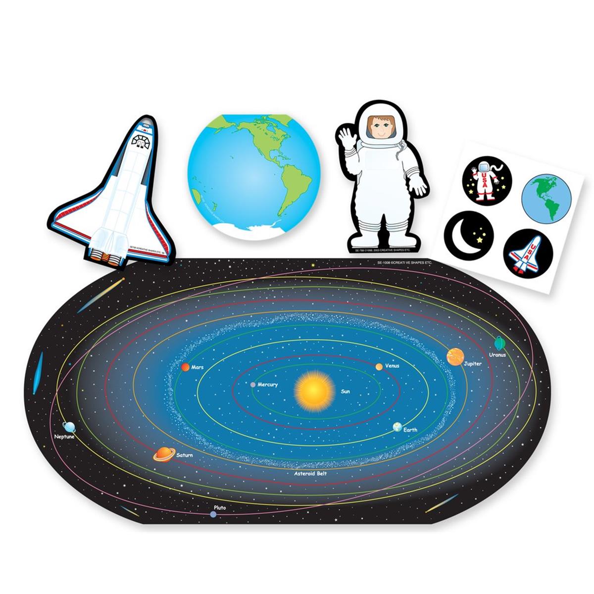 Picture of Creative Shapes Etc SE-0300 16 x 8 in. Mini Activity Set - Space