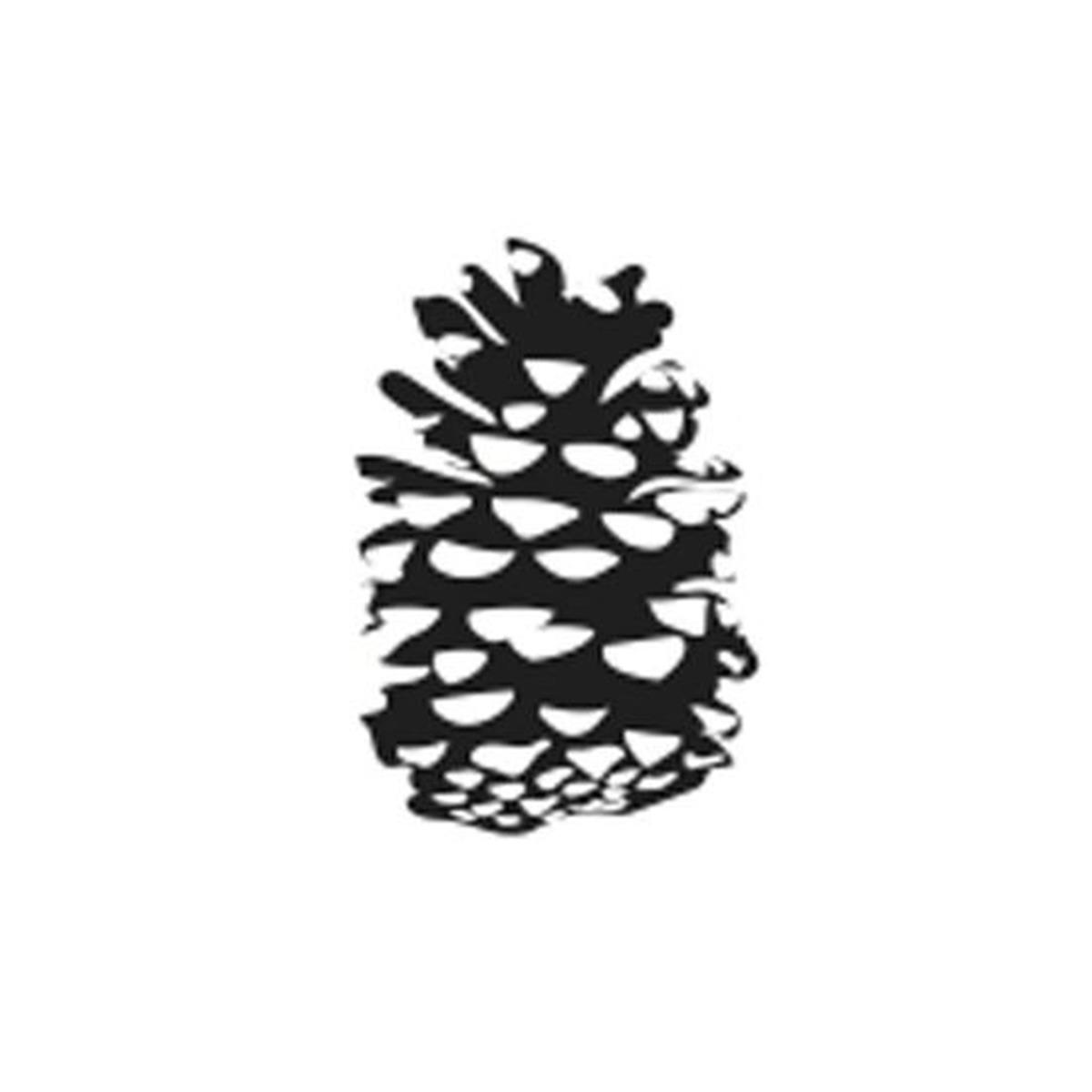 SE-0522 0.5 x 0.5 in. Incentive Stamp - Pinecone