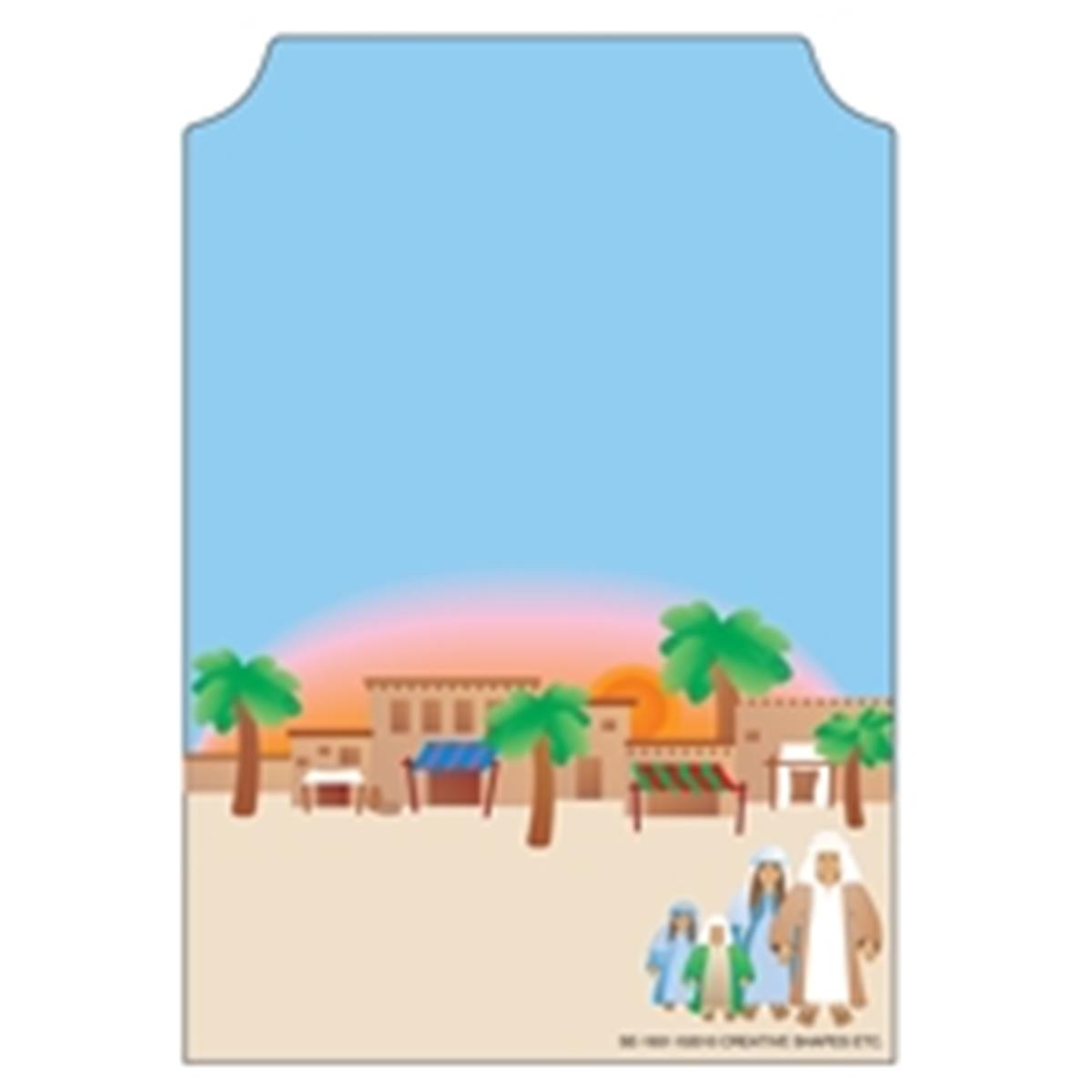 SE-1931 9 x 6 in. Large Notepad, Marketplace - 50 Sheets per Pack
