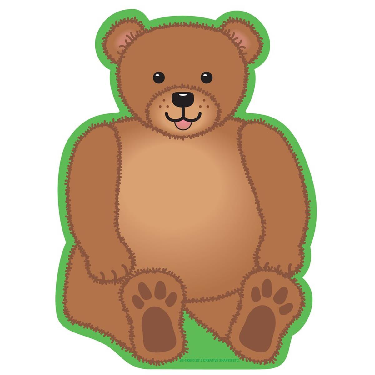 SE-1936 9 x 6 in. Large Notepad, Teddy Bear - 50 Sheets per Pack