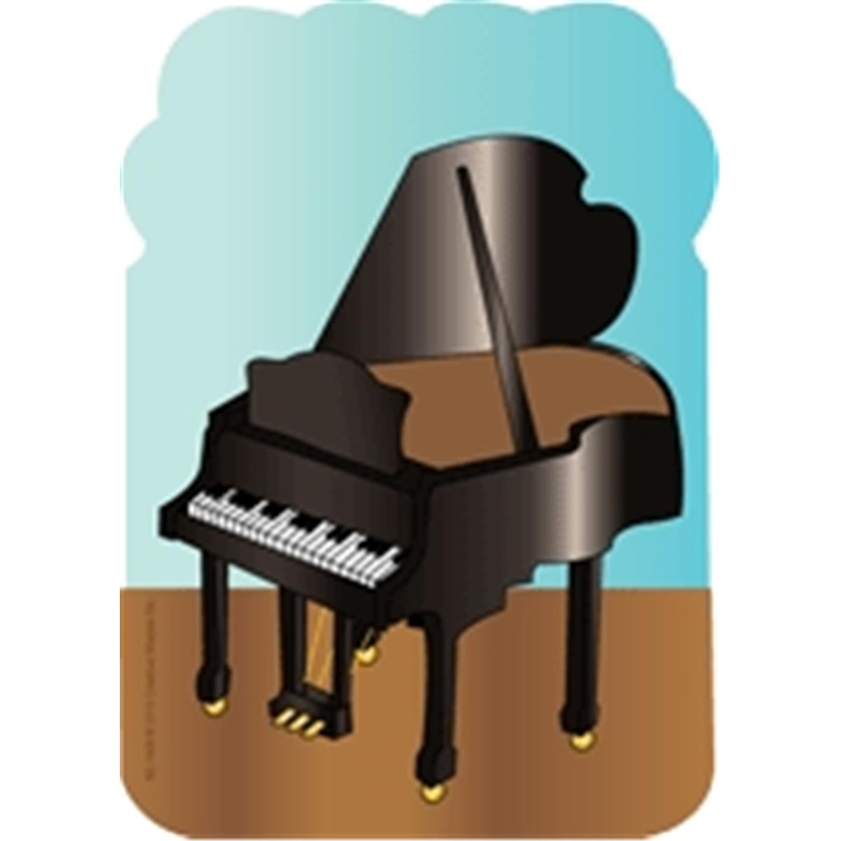 SE-1968 9 x 6 in. Large Notepad, Piano - 50 Sheets per Pack