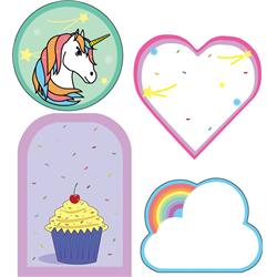 SE-1983 9 x 6 in. Large Accents & Unicorn Variety Pack - 36 Sheets per Pack