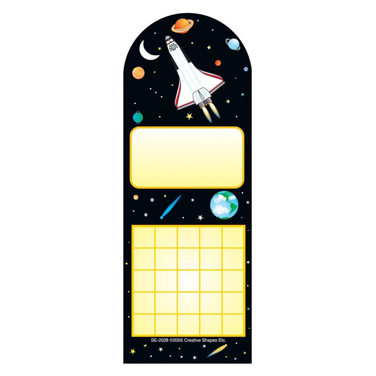Picture of Creative Shapes Etc SE-2028 3 x 9 in. Personal Incentive Chart&#44; Space - 24 Sheets per Pack