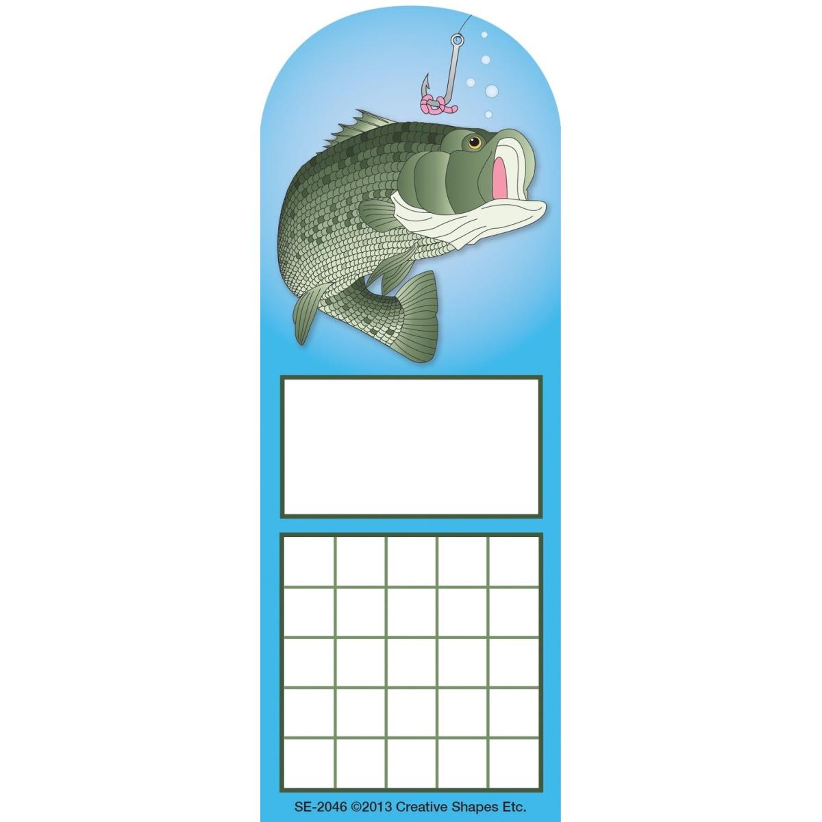 Picture of Creative Shapes Etc SE-2046 3 x 9 in. Personal Incentive Chart&#44; Bass - 24 Sheets per Pack