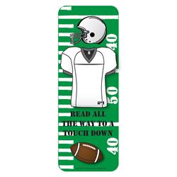 SE-2109 3 x 9 in. Football Bookmark - Pack of 24
