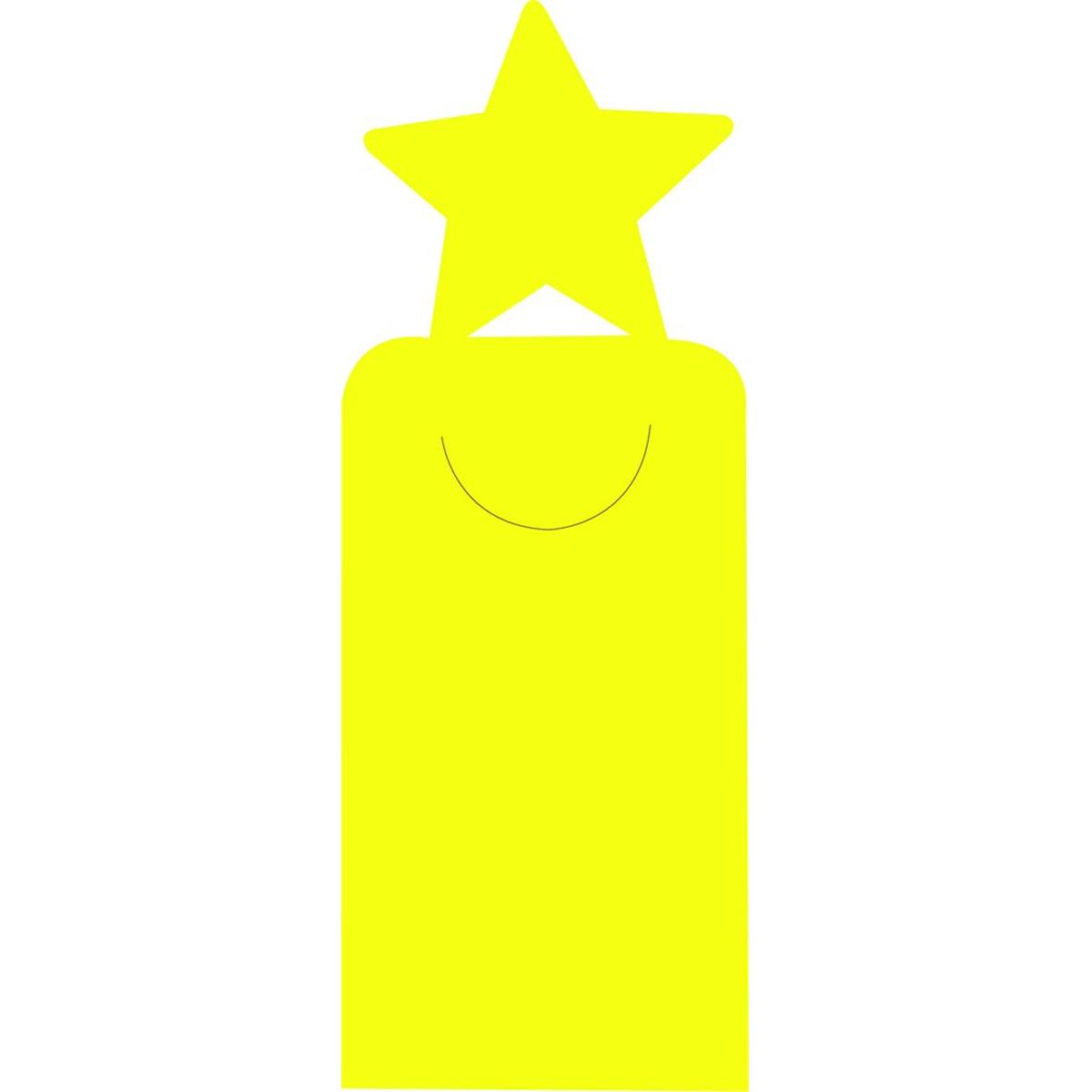 SE-2209 3 x 9 in. Die-Cut Bookmark, Star - Pack of 24
