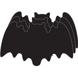 SE-2708 4.5 x 4 in. Small Single Color Magnet, Bat - 6 Sheets per Pack