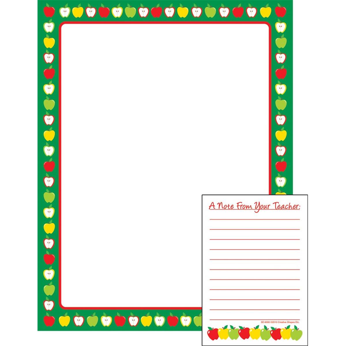SE-6021 3.5 x 5 in. Notes & Quotes Writing Set, Teacher Note - 65 Sheets per Pack