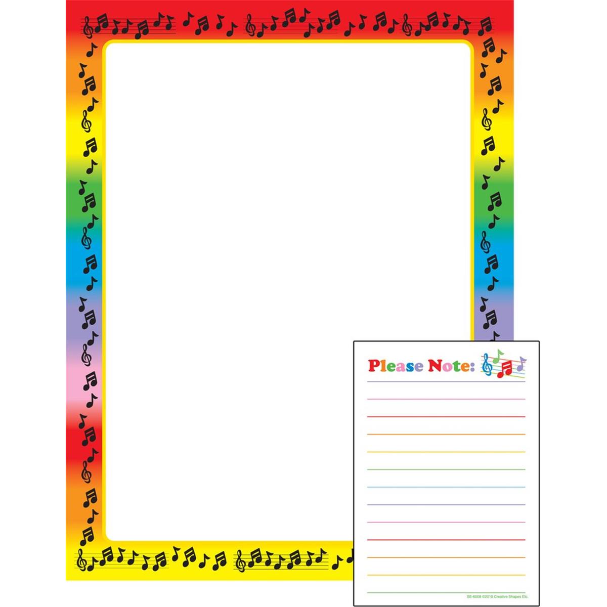 SE-6028 3.5 x 5 in. Notes & Quotes Writing Set, Please Note - 65 Sheets per Pack