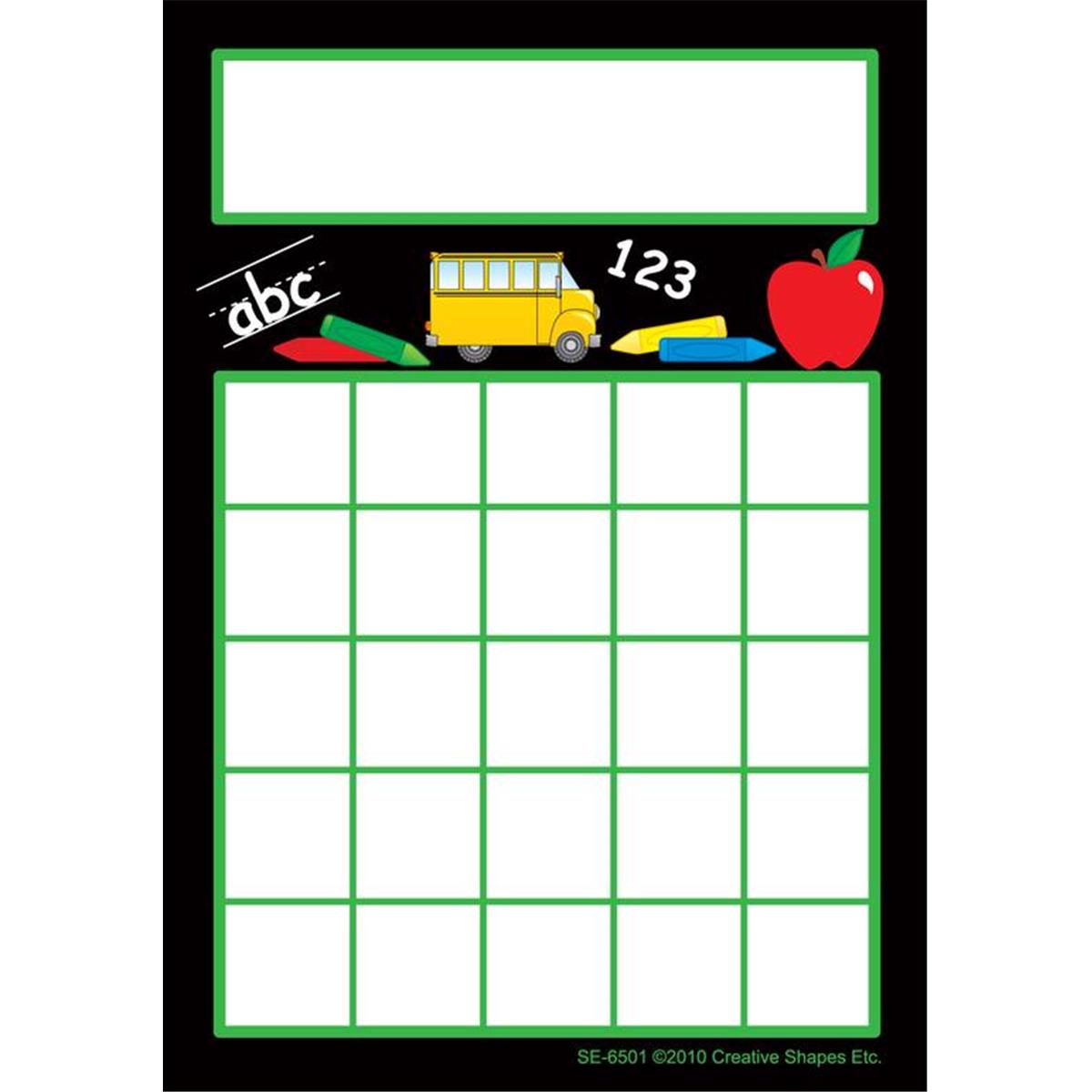SE-6501 3.5 x 5 in. Progress Pads, School Days - 35 Sheets per Pack