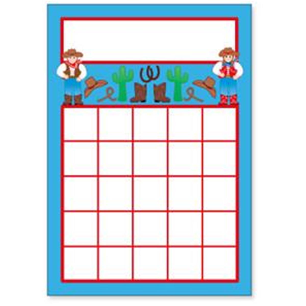 SE-6507 3.5 x 5 in. Progress Pads, Wild West - 35 Sheets per Pack