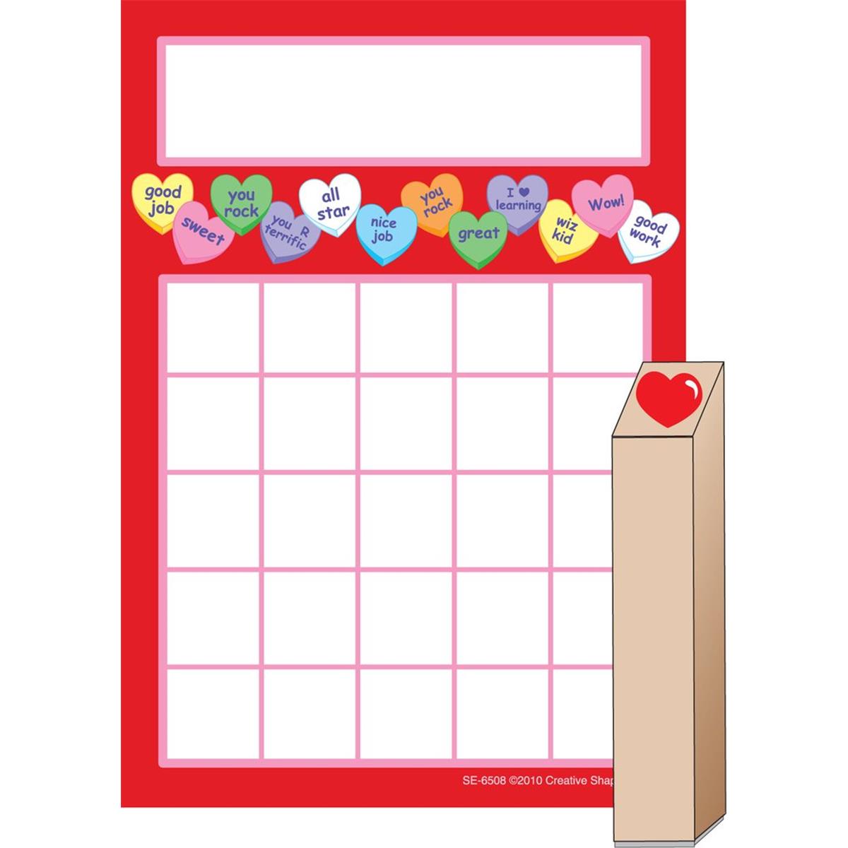 SE-6523 3.5 x 5 in. Progress Pads & Stamp Set, Love Your Work - 35 Sheets per Pack