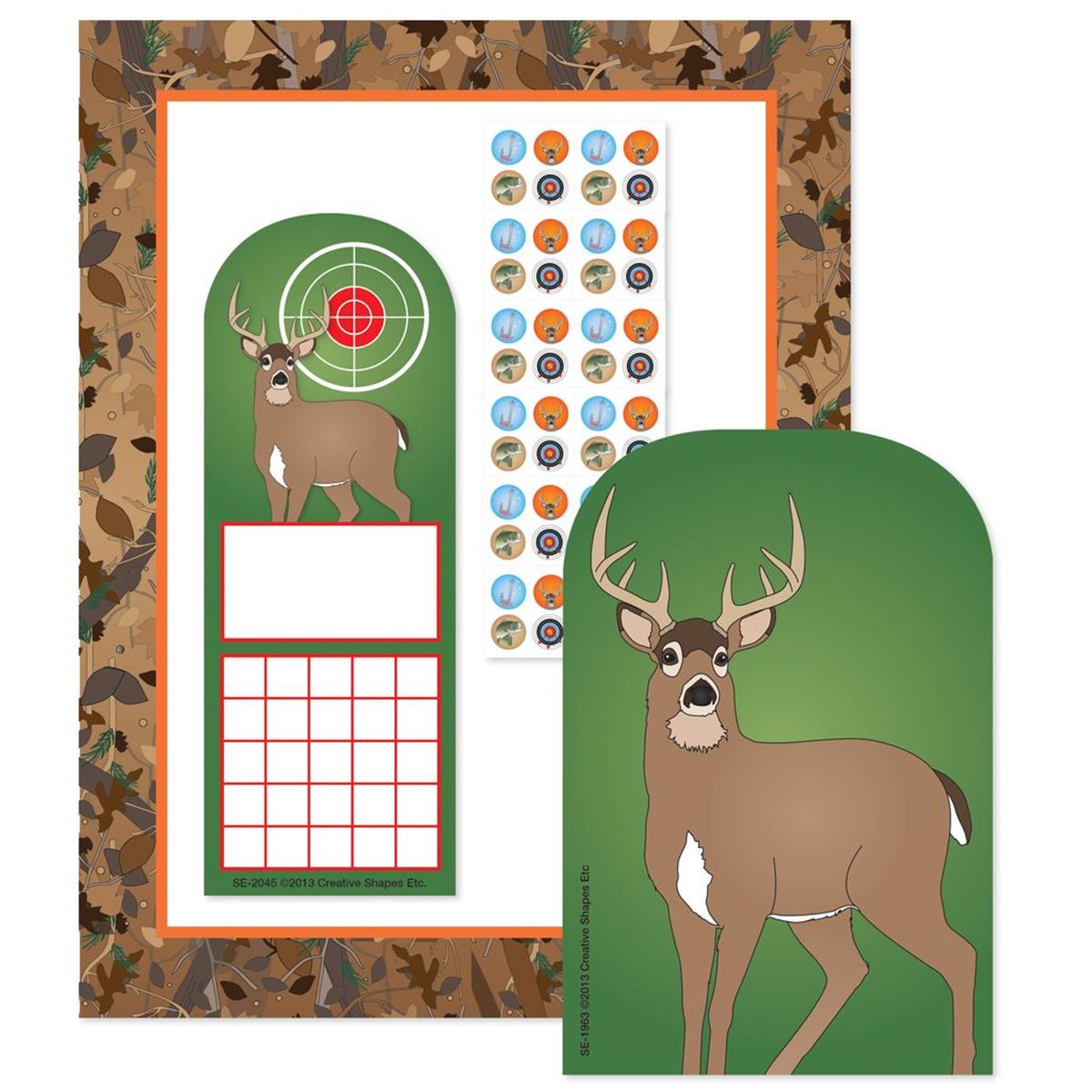 SE-7108 11 x 8.5 in. Stationery Set - Camo