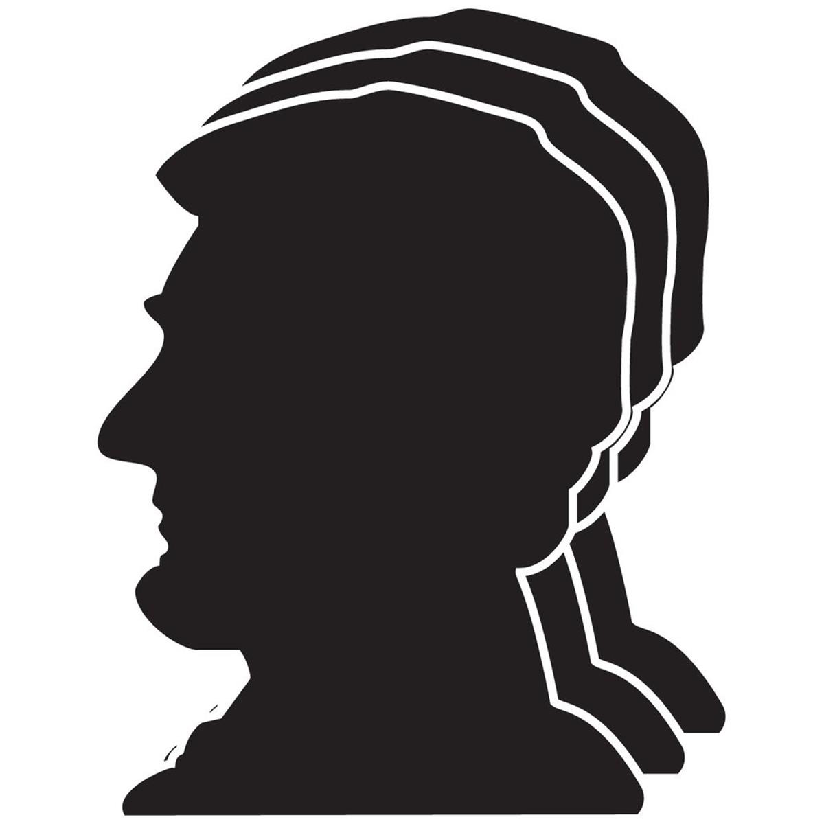 SE-7444 6 x 7 in. Large Single Color Foam Cut-Outs, Lincoln - 15 Sheets per Pack