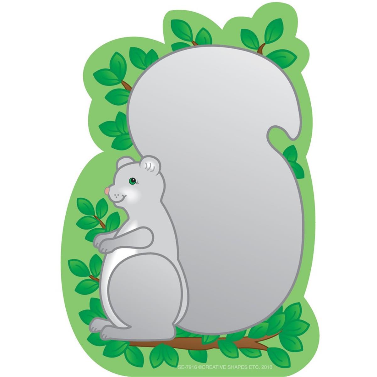 SE-7916 4.5 x 4 in. Mini Notepad, Squirrel - 35 Sheets per Pack