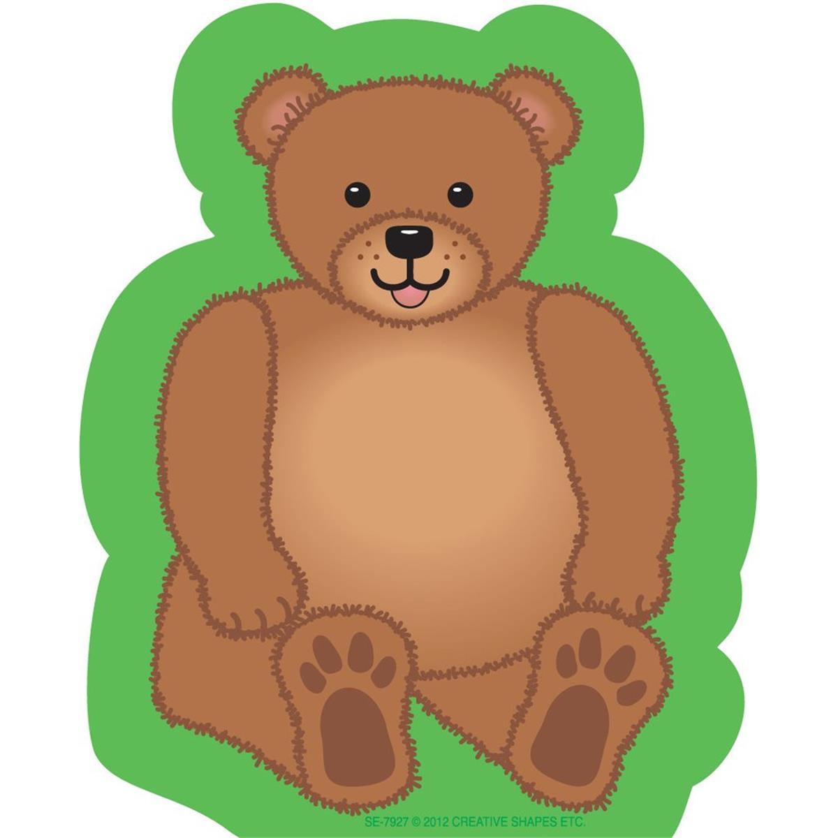 SE-7927 4.5 x 4 in. Mini Notepad, Teddy Bear - 35 Sheets per Pack