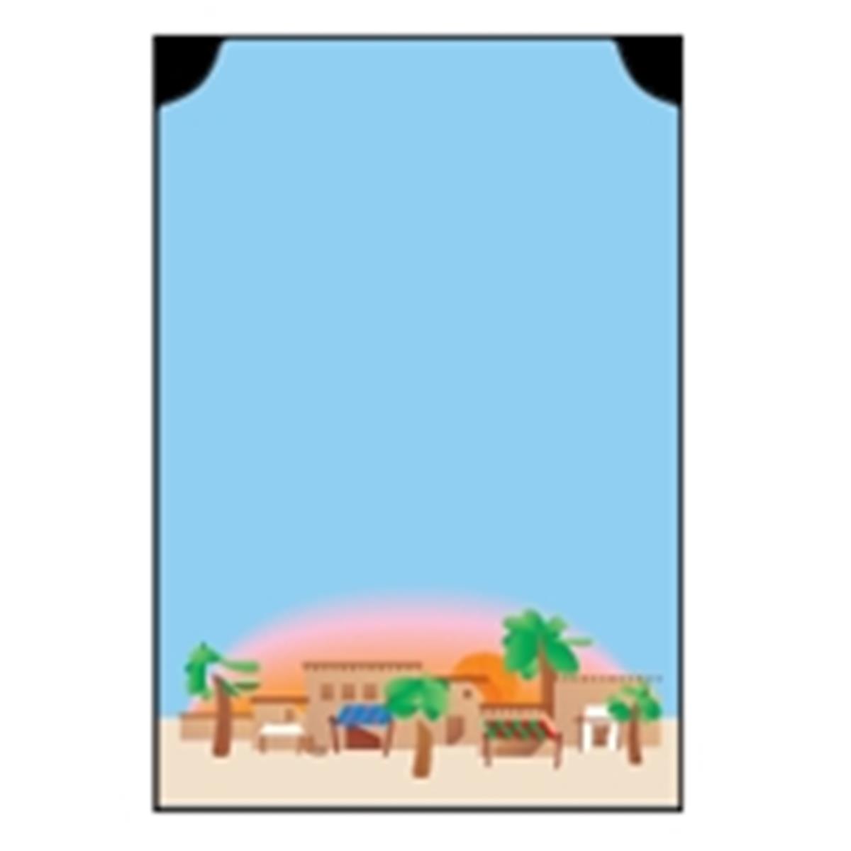 SE-7956 4.5 x 4 in. Mini Notepad, Marketplace - 35 Sheets per Pack