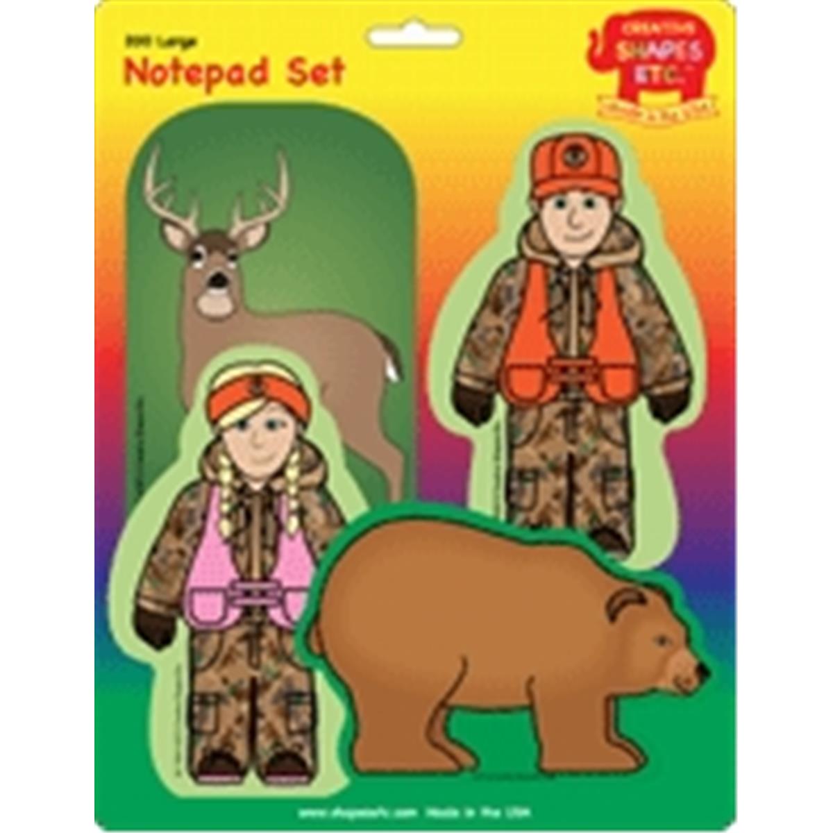 SE-7992 9 x 6 in. Large Notepad Set, In Season - 200 Sheets per Pack
