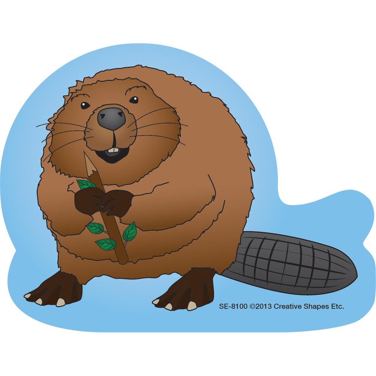 SE-8100 4.5 x 4 in. Mini Notepad, Beaver - 35 Sheets per Pack
