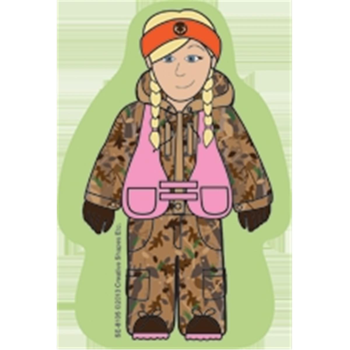 SE-8105 4.5 x 4 in. Mini Notepad, Camo Girl - 35 Sheets per Pack