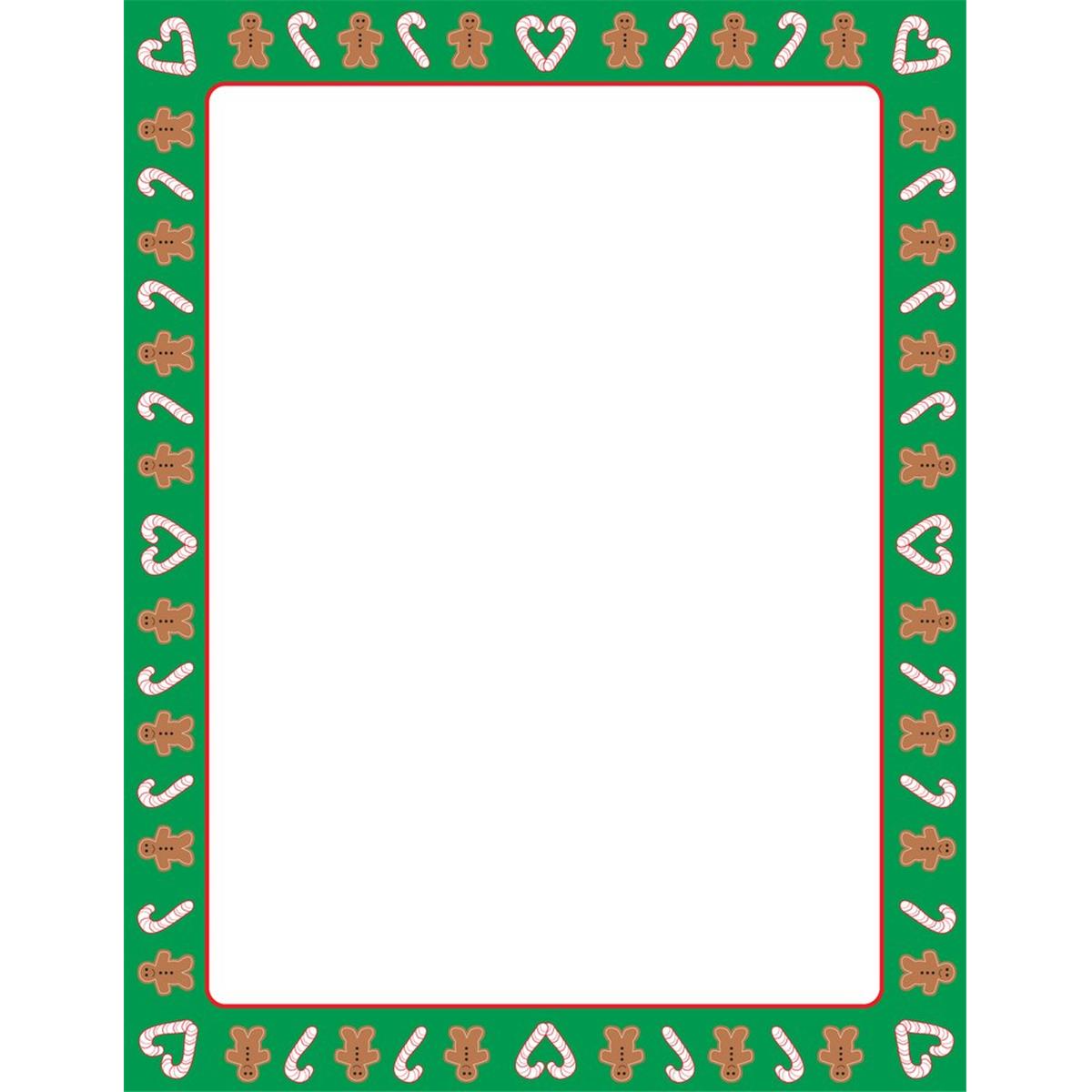 Picture of Creative Shapes Etc SE-9212 8.5 x 11 in. Designer Paper&#44; Holiday Cheer - 50 Sheets per Pack
