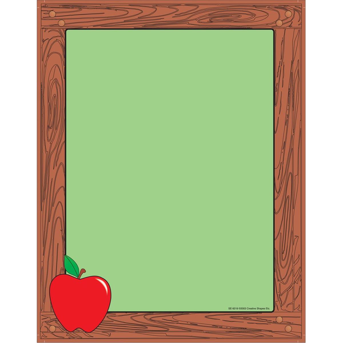 Picture of Creative Shapes Etc SE-9219 8.5 x 11 in. Designer Paper&#44; Chalkboard - 50 Sheets per Pack