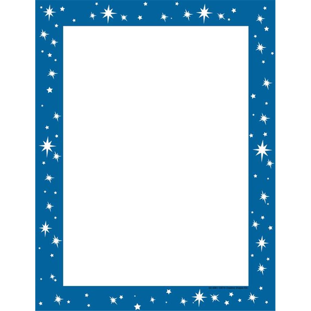 Picture of Creative Shapes Etc SE-9361 8.5 x 11 in. Designer Paper&#44; Outer Space - 50 Sheets per Pack