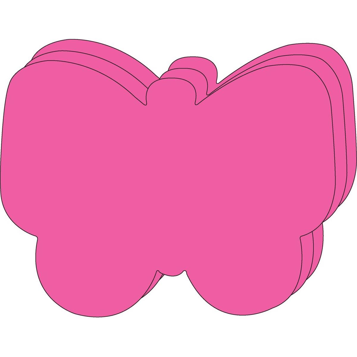 SE-9805 10 x 8 in. Single Color Super Cut-Out, Butterfly - 16 Sheets per Pack