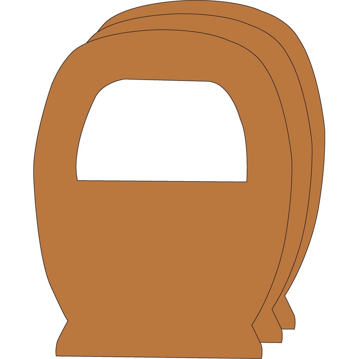 SE-9810 10 x 8 in. Single Color Super Cut-Out, Basket - 16 Sheets per Pack