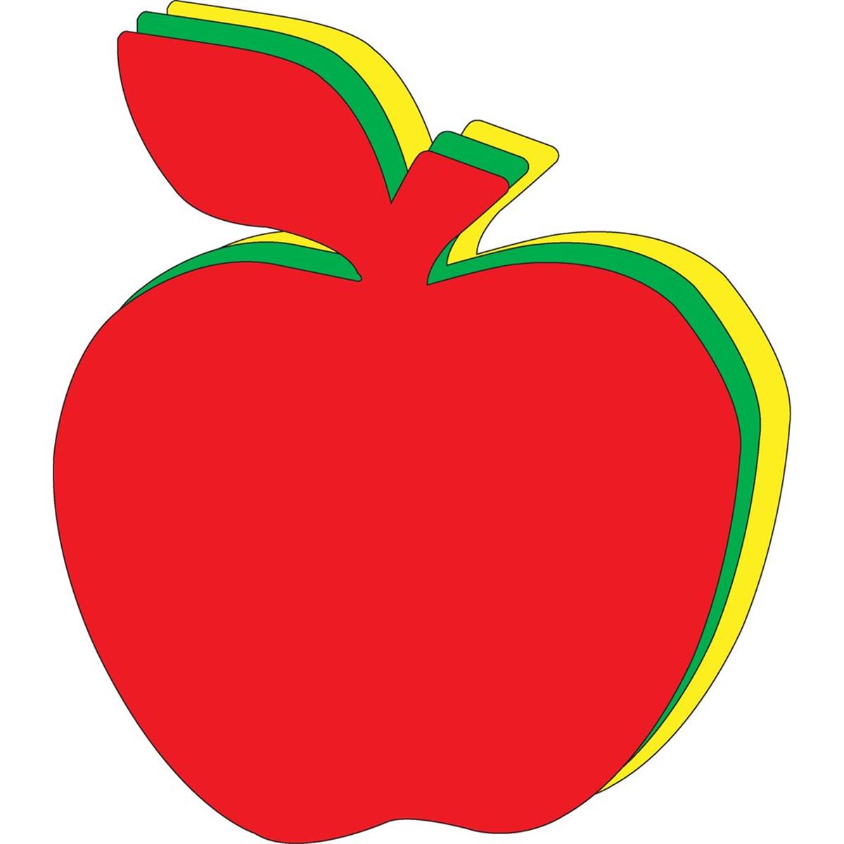 SE-9905 10 x 8 in. Tri-color Super Cut-Out, Tri Apple - 16 Sheets per Pack