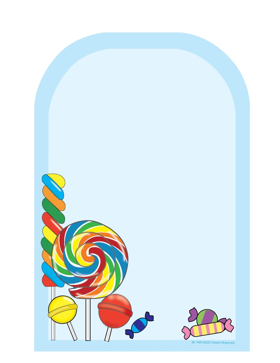Picture of Creative Shapes Etc SE-1990 5 x 7 in. Large Accents Candy Classroom Decorations