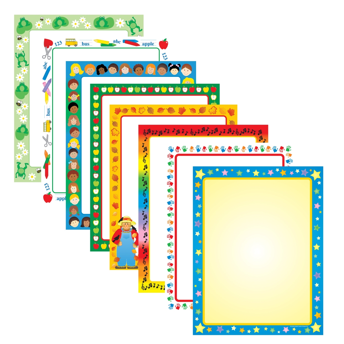 SE-4038 8.5 x 11 in. Teachers Favorite Computer Paper Set