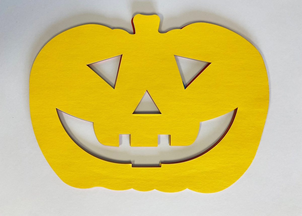 SE-9936 8 x 10 in. Jack O Lantern Super Cut-Outs, Assorted Color