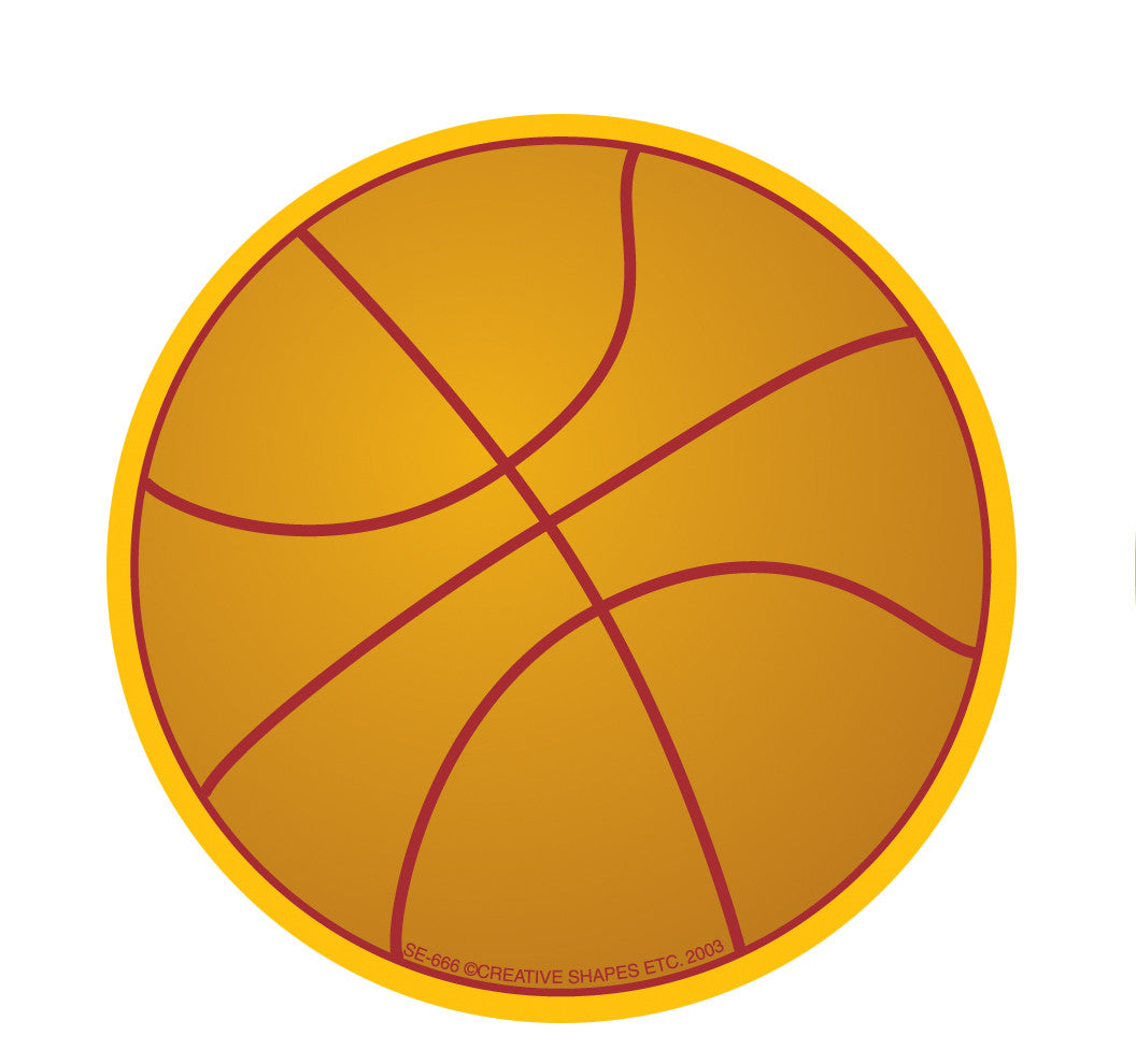 SE-0666 3 x 3 in. Basketball Mini Notepad