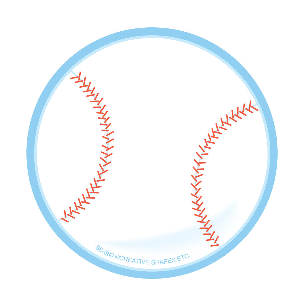 SE-0680 3 x 3 in. Baseball Mini Notepad